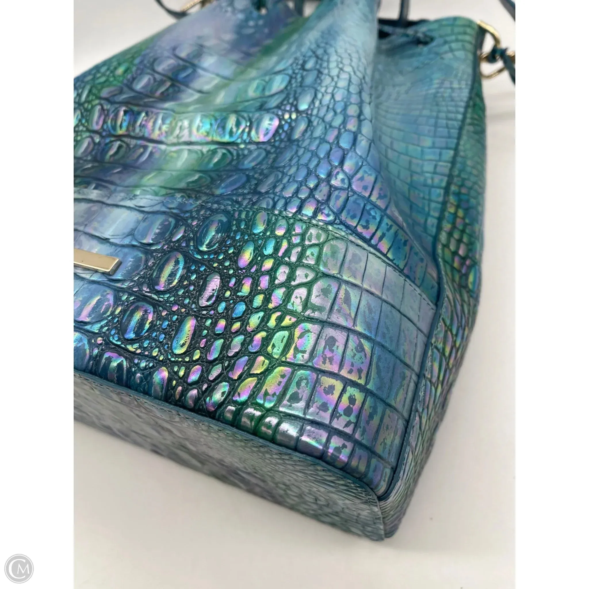 Handbag Designer By Brahmin, Size: Large