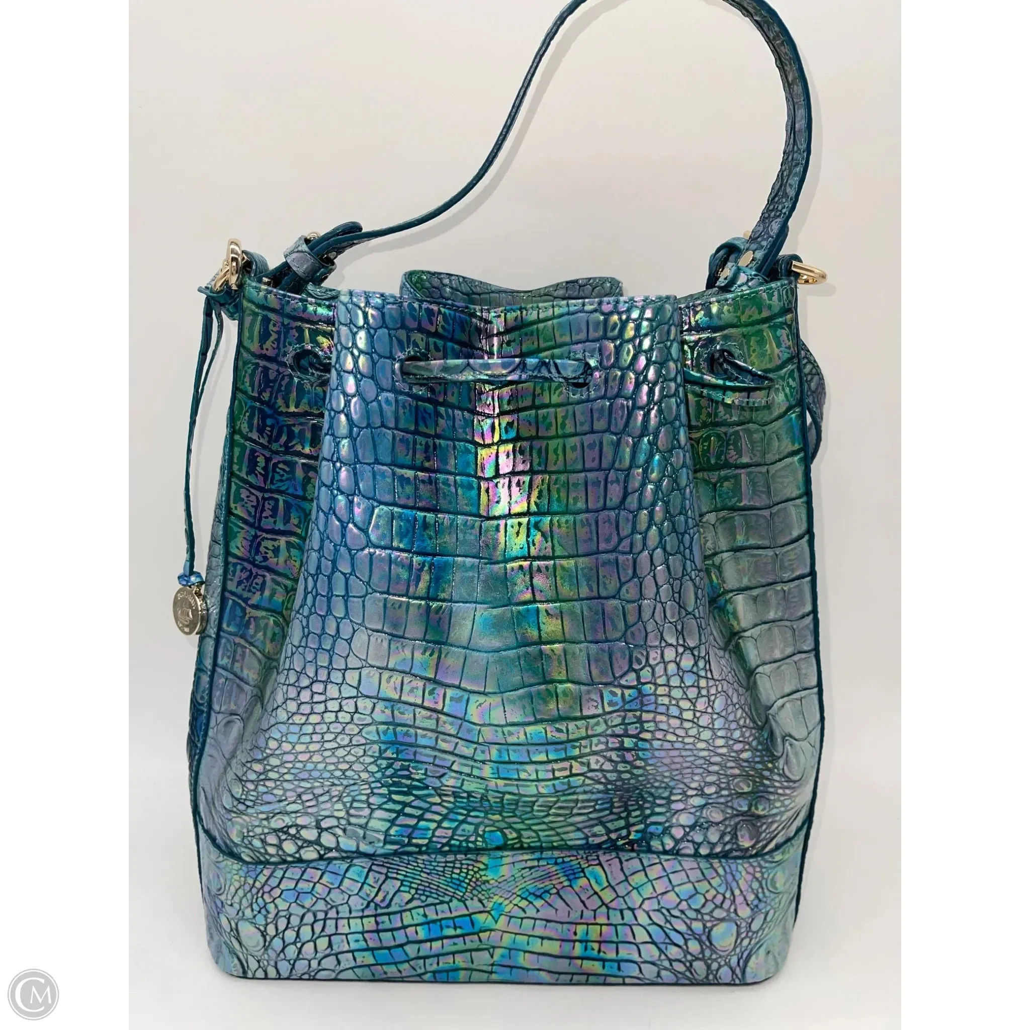 Handbag Designer By Brahmin, Size: Large