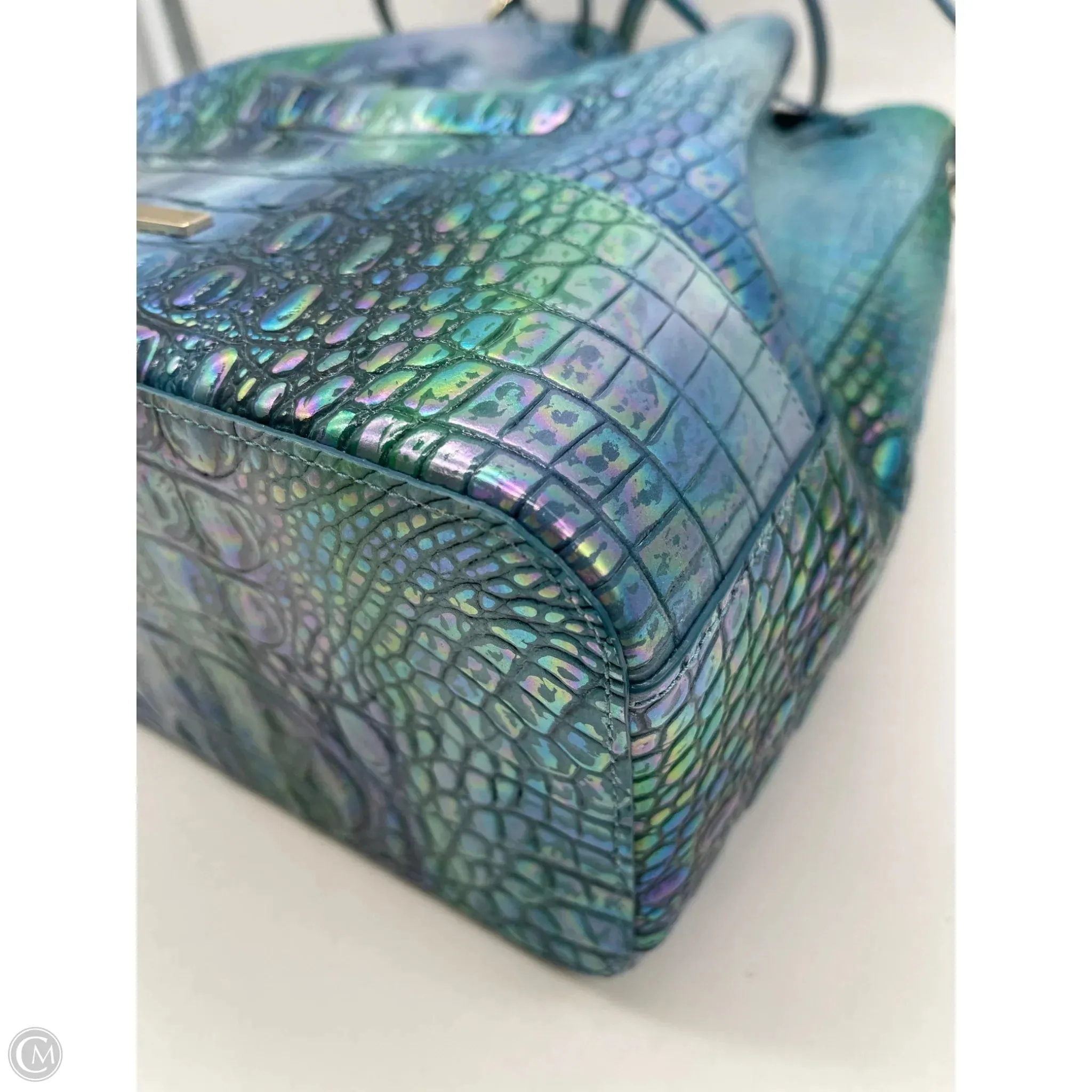 Handbag Designer By Brahmin, Size: Large