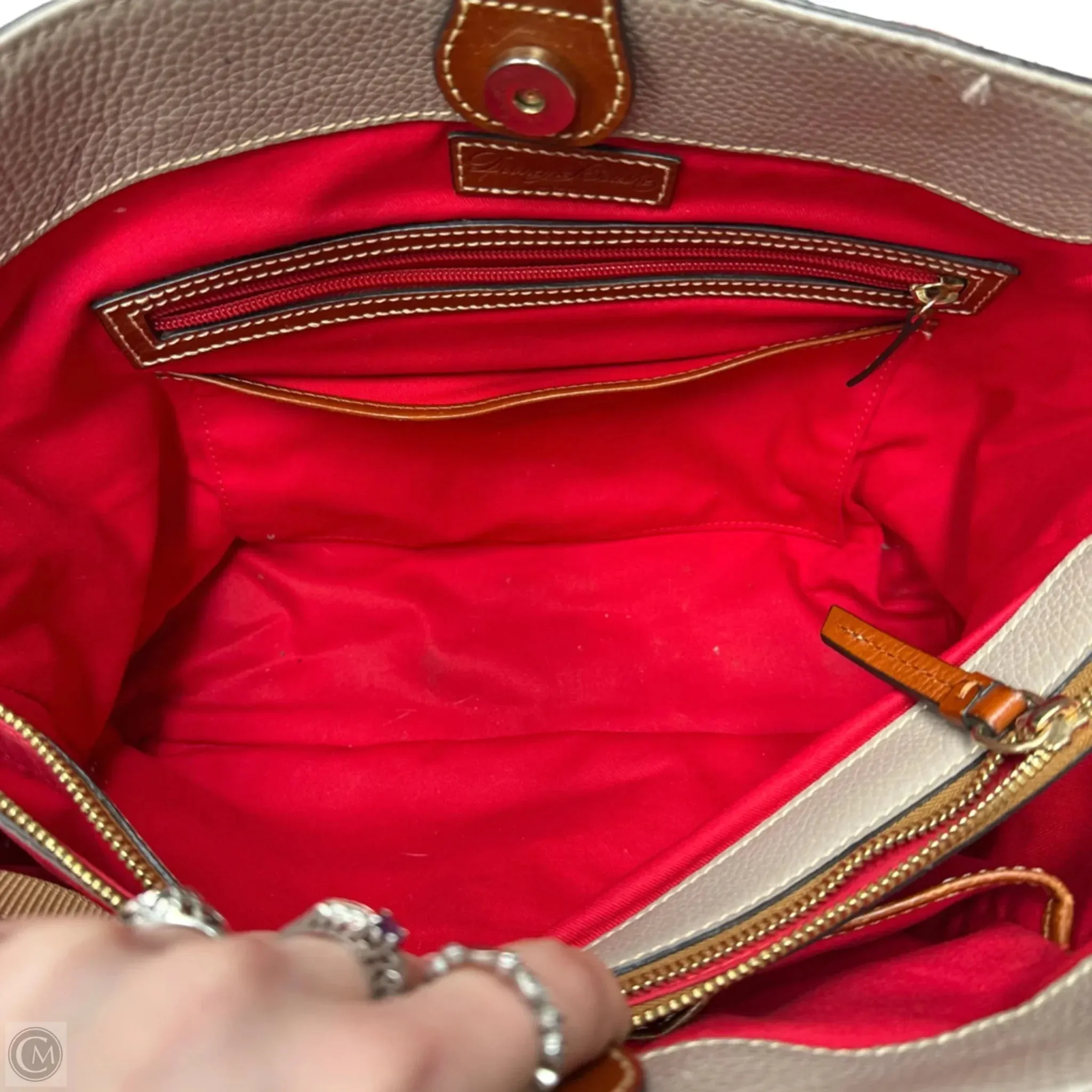 Handbag Designer By Dooney And Bourke, Size: Large