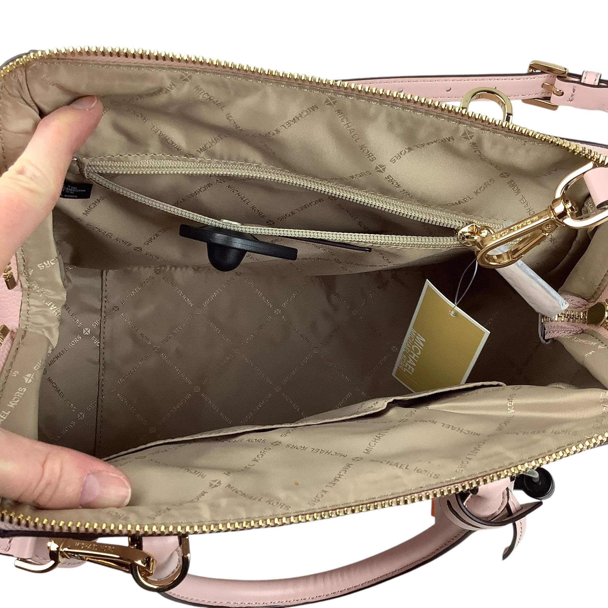 Handbag Designer By Michael Kors, Size: Medium