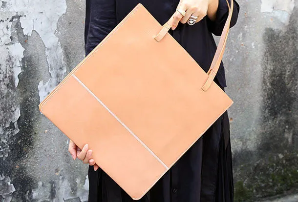 Handmade handbag purse leather shopper tote bag purse shoulder bag for women