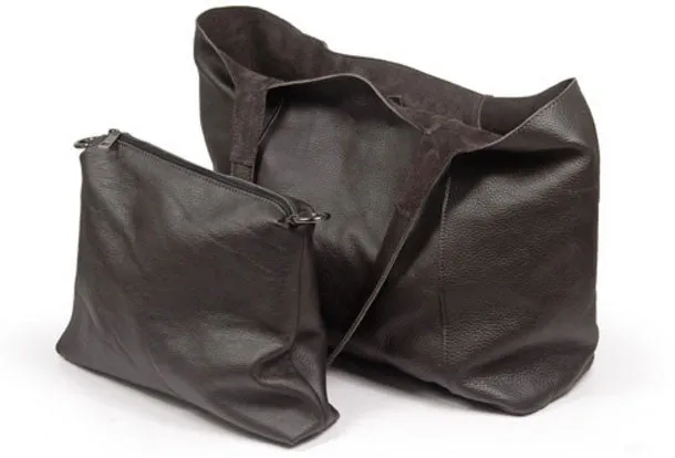 Handmade Leather handbag shoulder bag large tote for women leather shopper bag