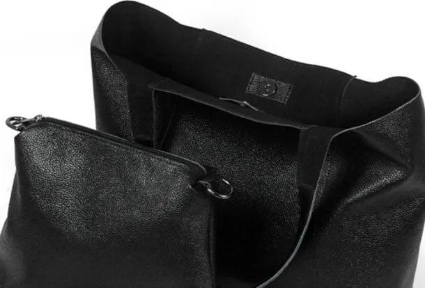 Handmade Leather handbag shoulder bag large tote for women leather shopper bag