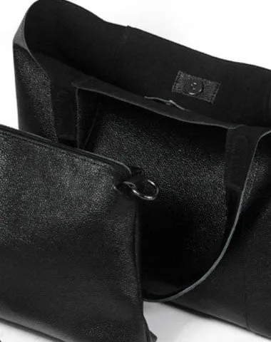 Handmade Leather handbag shoulder bag large tote for women leather shopper bag