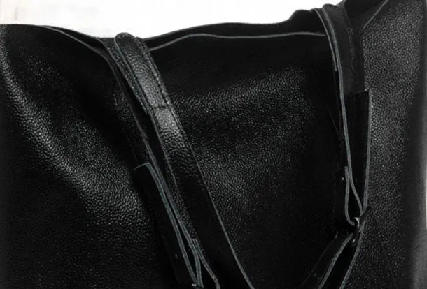 Handmade Leather handbag shoulder bag large tote for women leather shopper bag