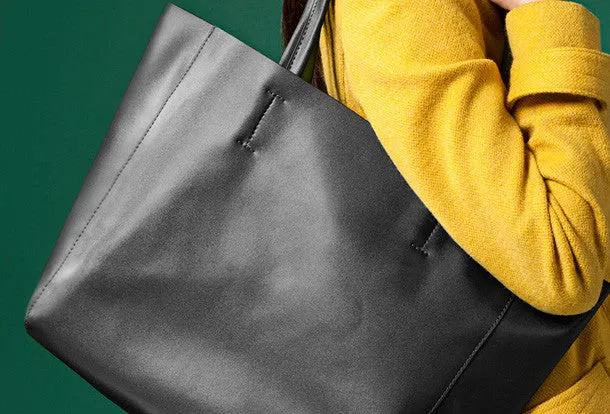 Handmade modern fashion leather small tote bag shoulder bag handbag for women