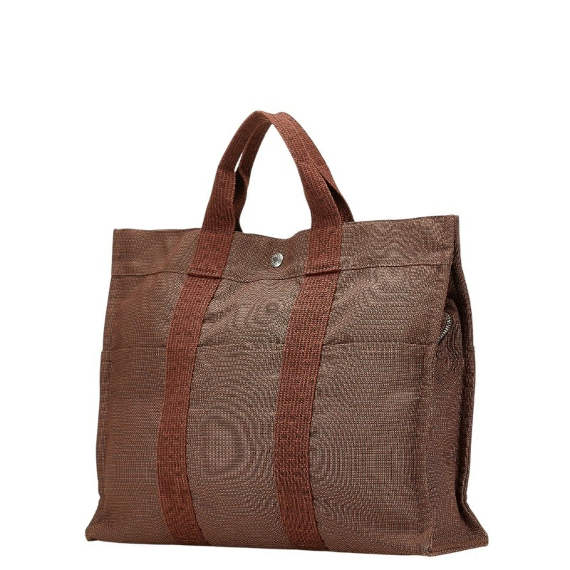 Hermes Her Line Canvas Tote Bag (Pre-Owned)