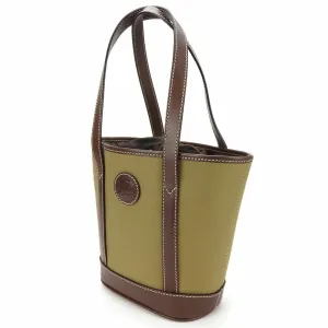 Hunting World  Canvas Leather Tote Bag (Pre-Owned)