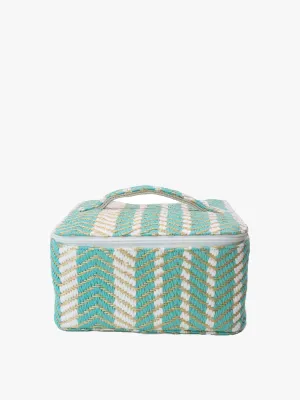 Jen & Co - Fiona Cosmetic Case, Jade