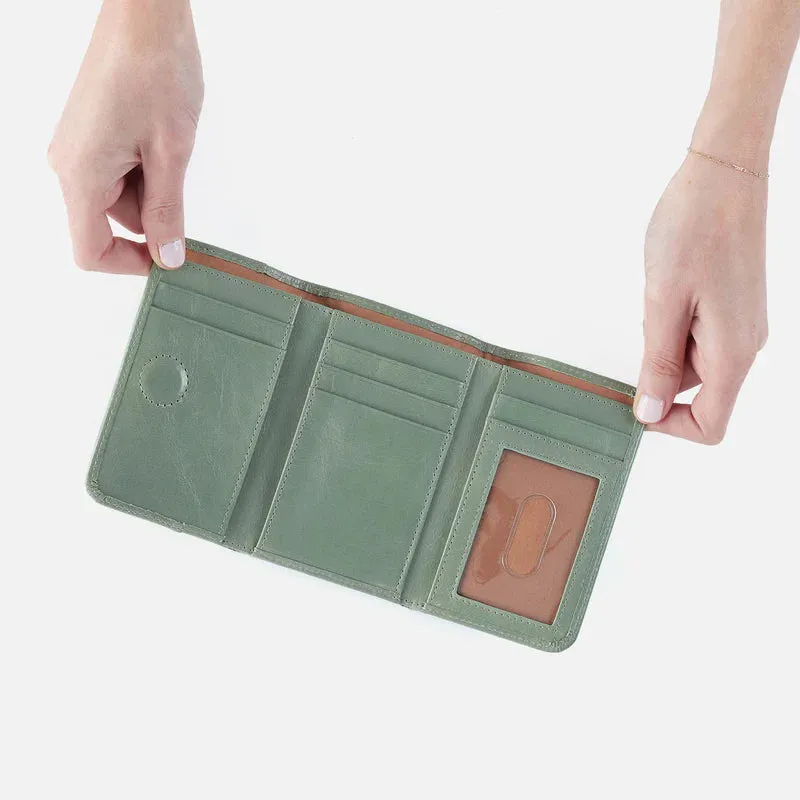 Jill Trifold Wallet Jade