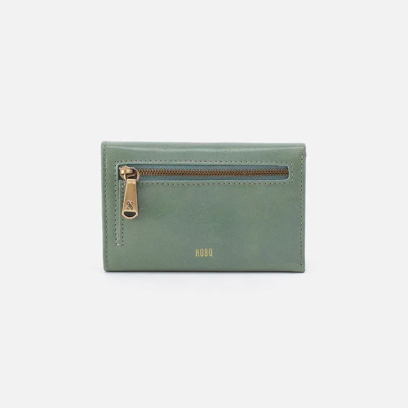 Jill Trifold Wallet Jade