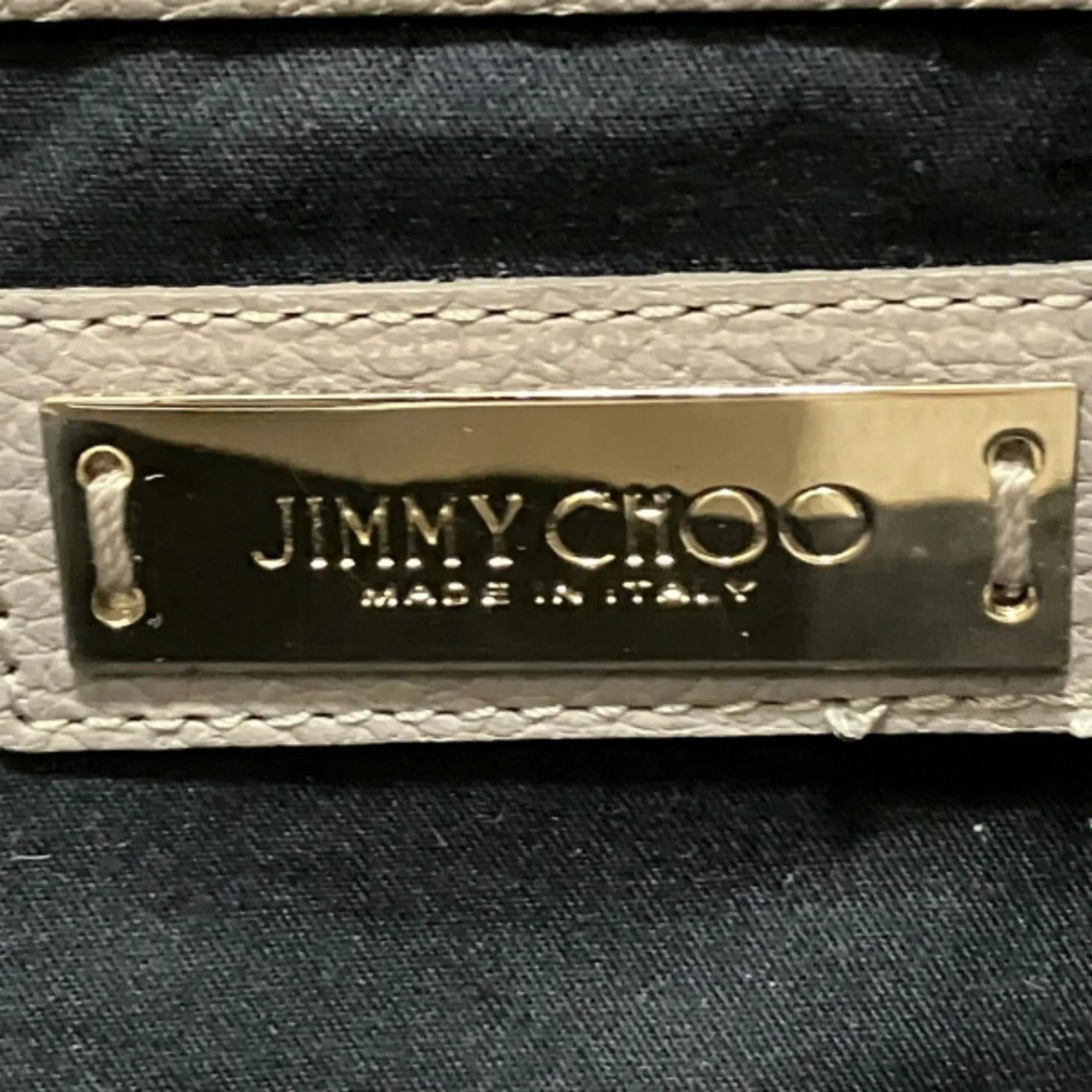 Jimmy Choo  Leather Tote Bag (Pre-Owned)