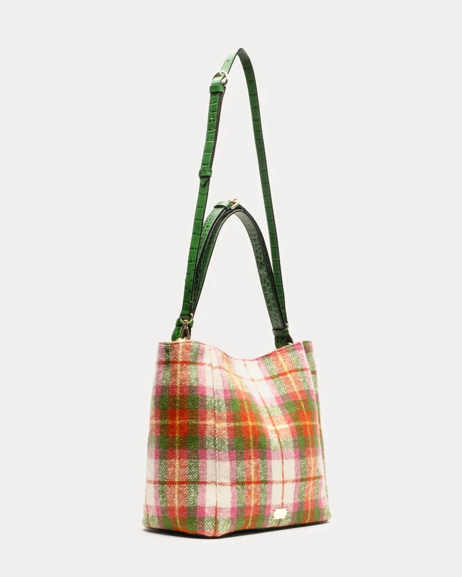 June Hobo Tote In Pink, Orange, Blue