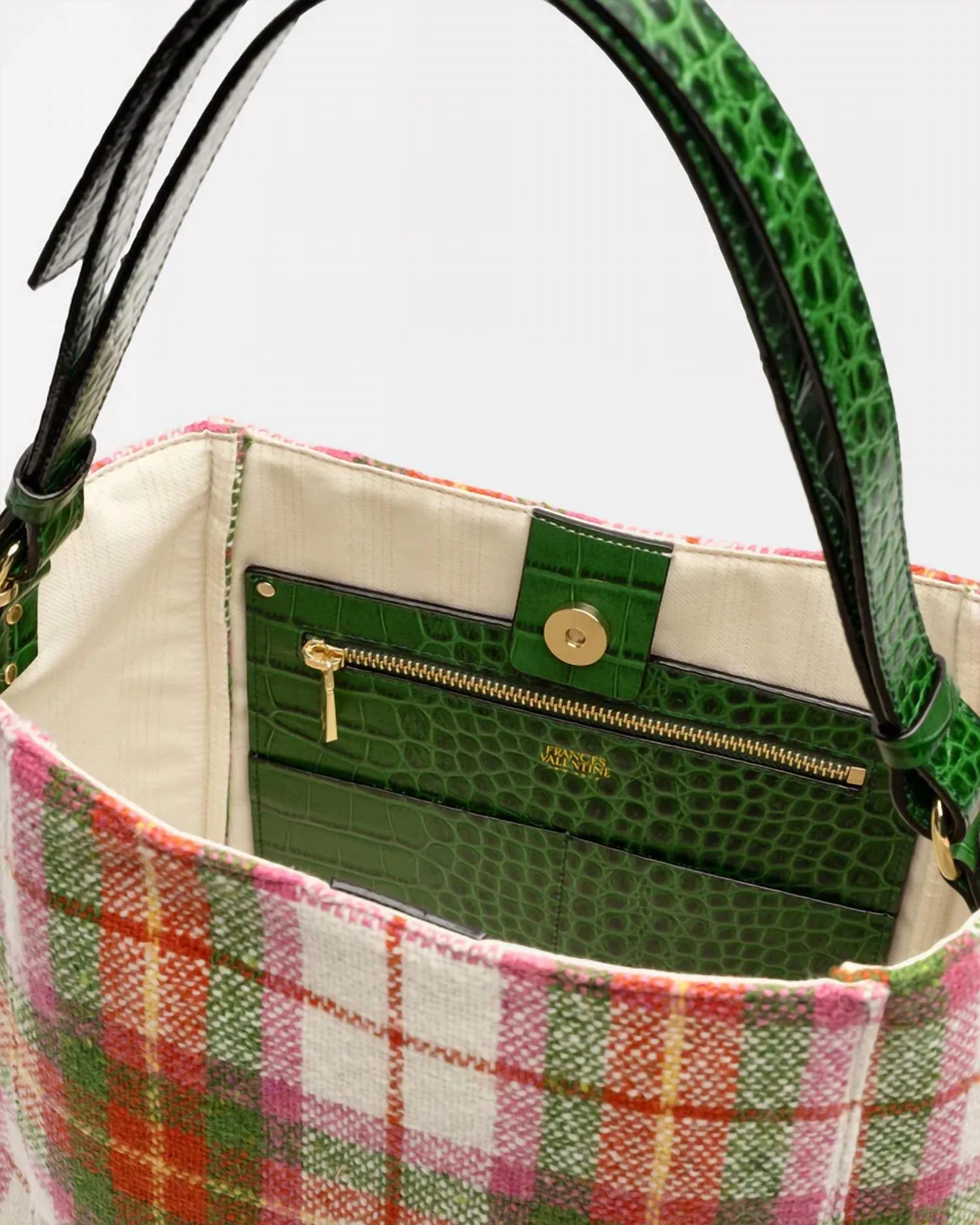 June Hobo Tote In Pink, Orange, Blue