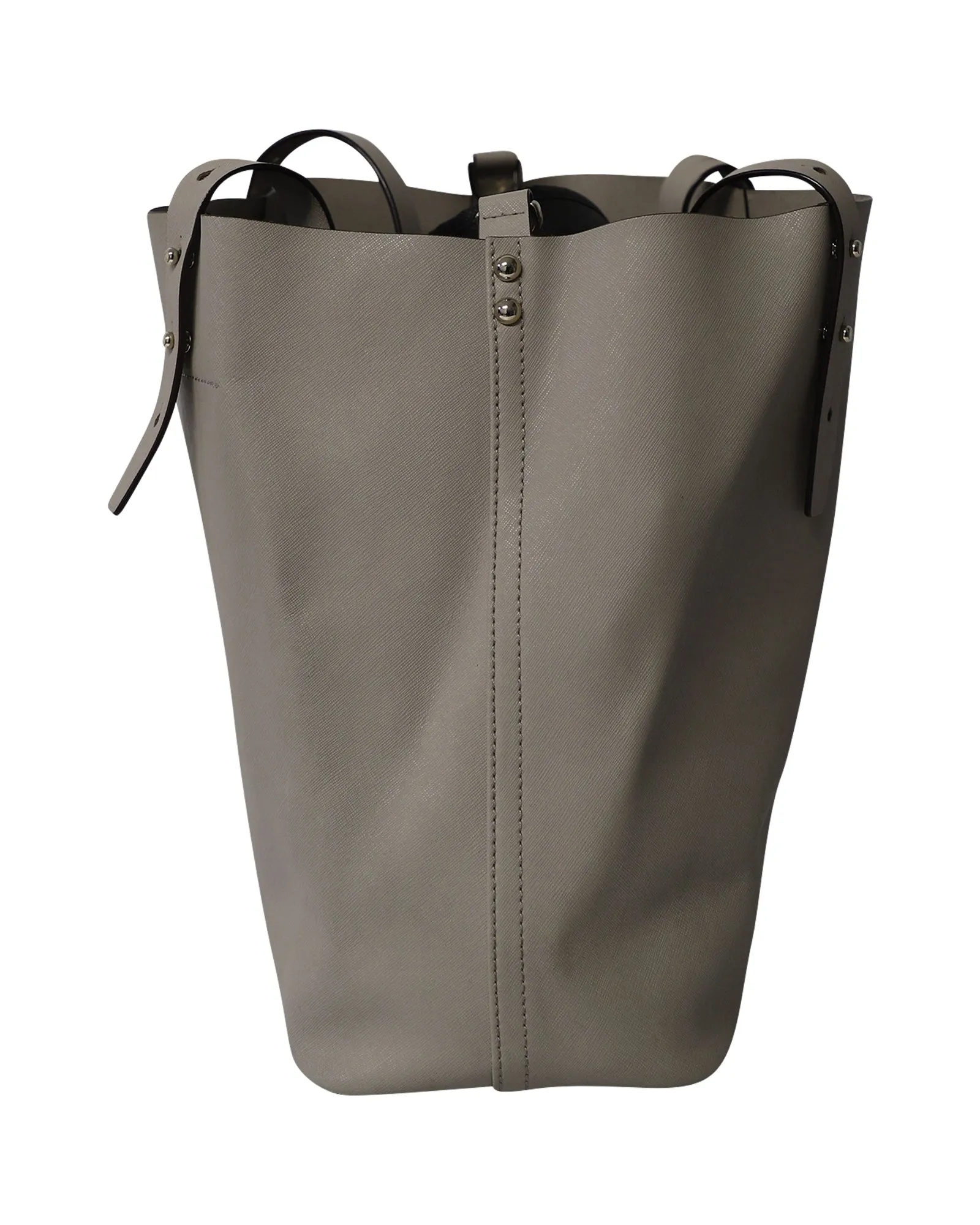 Kate Spade Large Adjustable Strap Tote Bag in Grey Leather