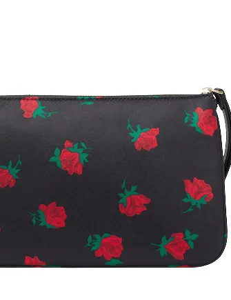 Kate Spade New York Chelsea Rose Toss Printed Medium Wristlet Pouch