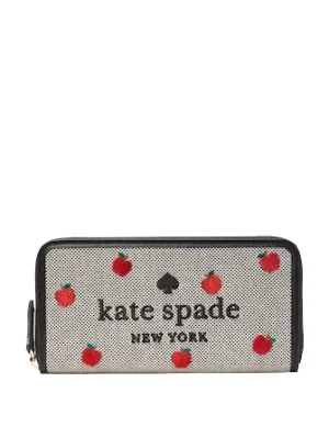 Kate Spade New York Ella Large Apple Continental Wallet
