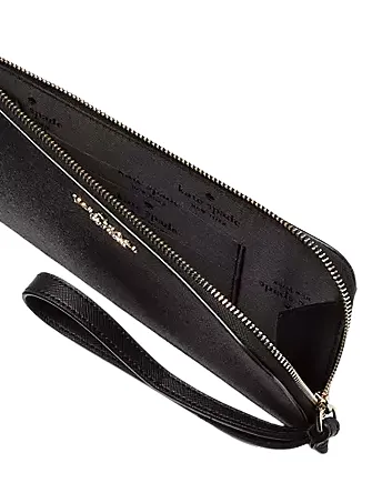Kate Spade New York Lucy Glitter Medium L-Zip Wristlet