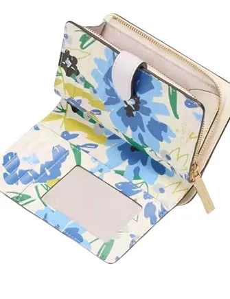 Kate Spade New York Madison Interior Printed Medium Bifold Wallet