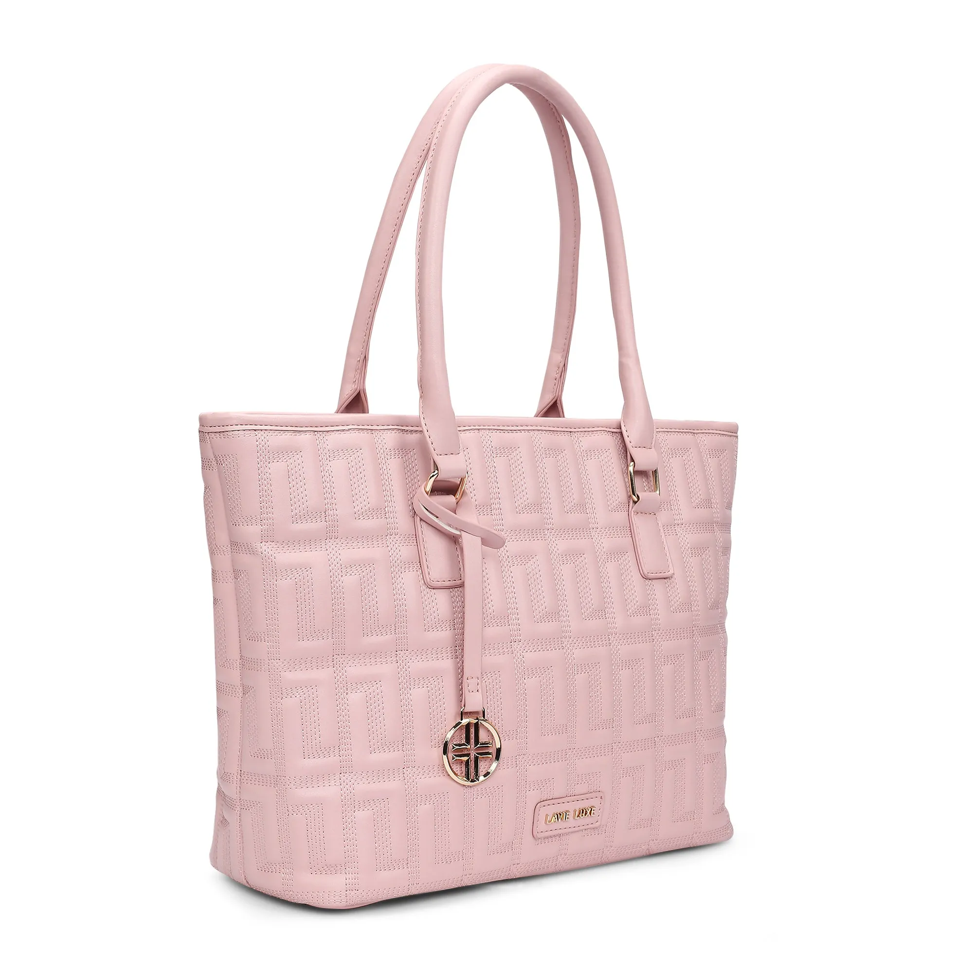 Lavie Luxe Jerry Light Pink Large Women's Tote
