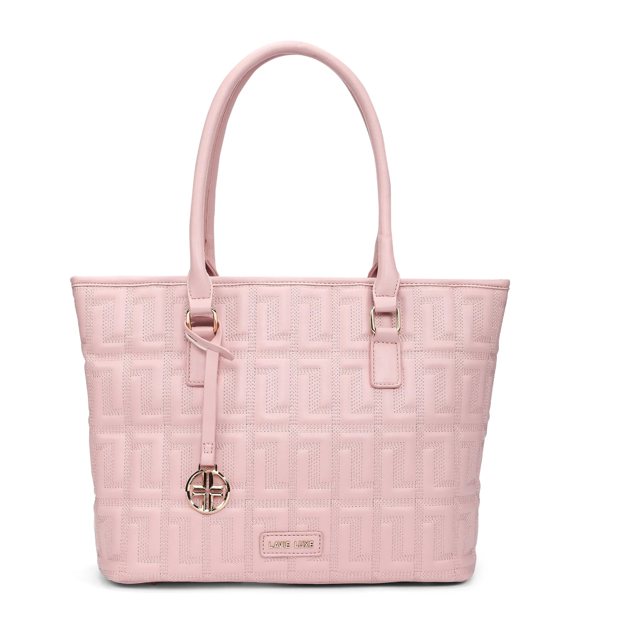 Lavie Luxe Jerry Light Pink Large Women's Tote