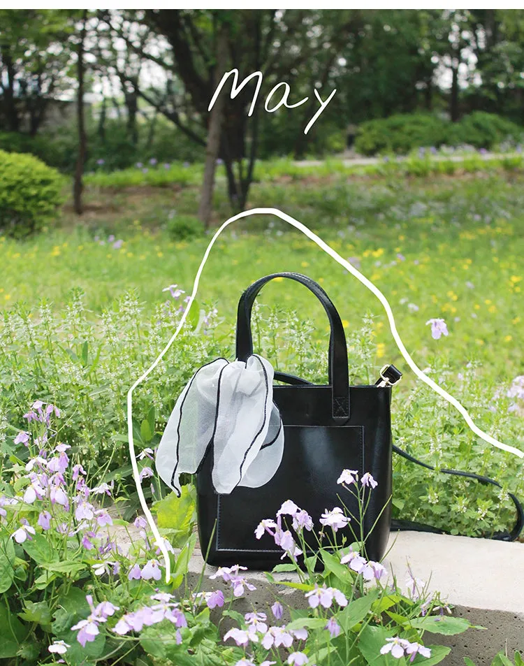 Leather Womens Small Tote Bag Handbag Shoulder Bag For Women