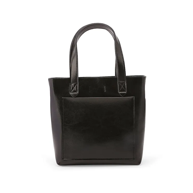Leather Womens Small Tote Bag Handbag Shoulder Bag For Women