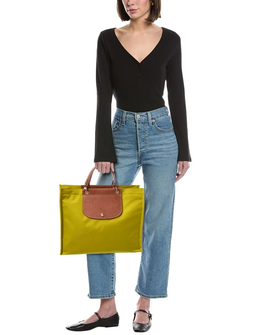 Longchamp Cabas Large Canvas Tote