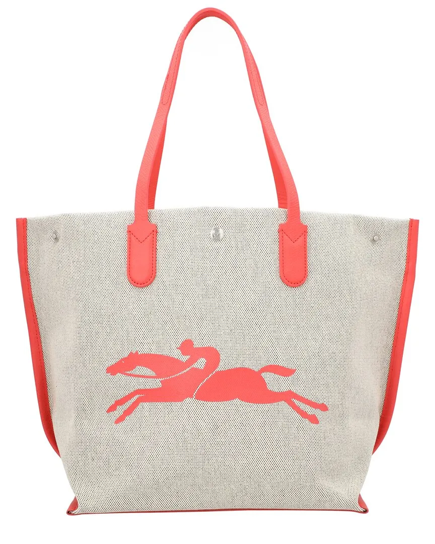 Longchamp Essential Large Canvas Long Handle Tote