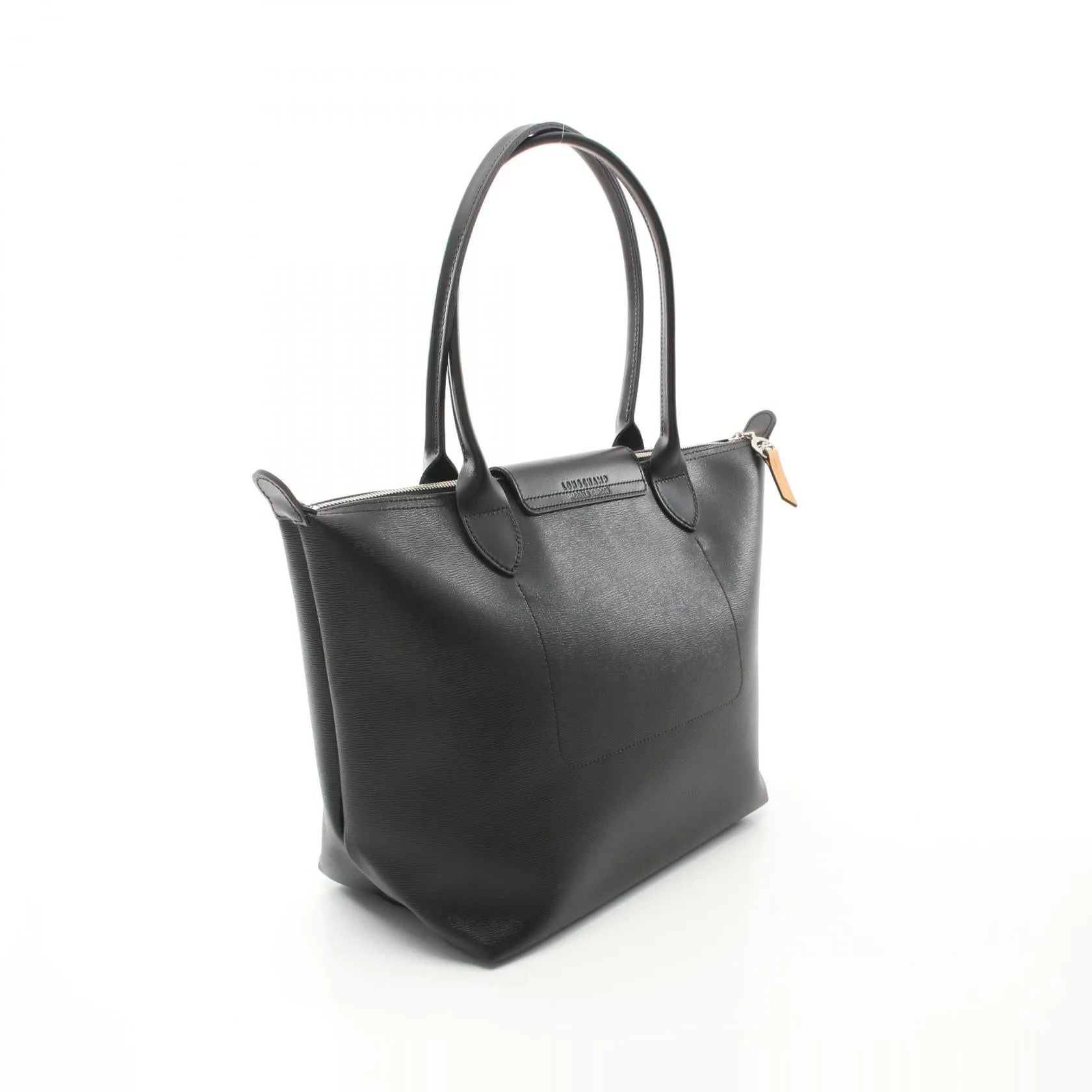 Longchamp Le Pliage City Tote Bag Canvas Leather