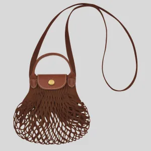 LONGCHAMP Le Pliage Filet XS Mesh Bag Tabac 10139HVH
