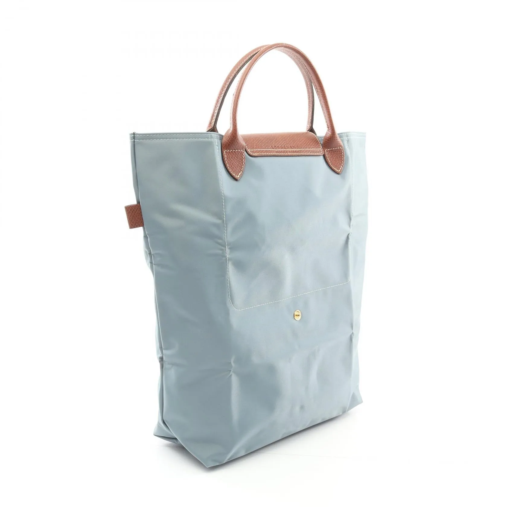 Longchamp Le Pliage Original M Tote Bag Fabric Leather