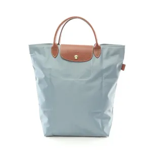 Longchamp Le Pliage Original M Tote Bag Fabric Leather