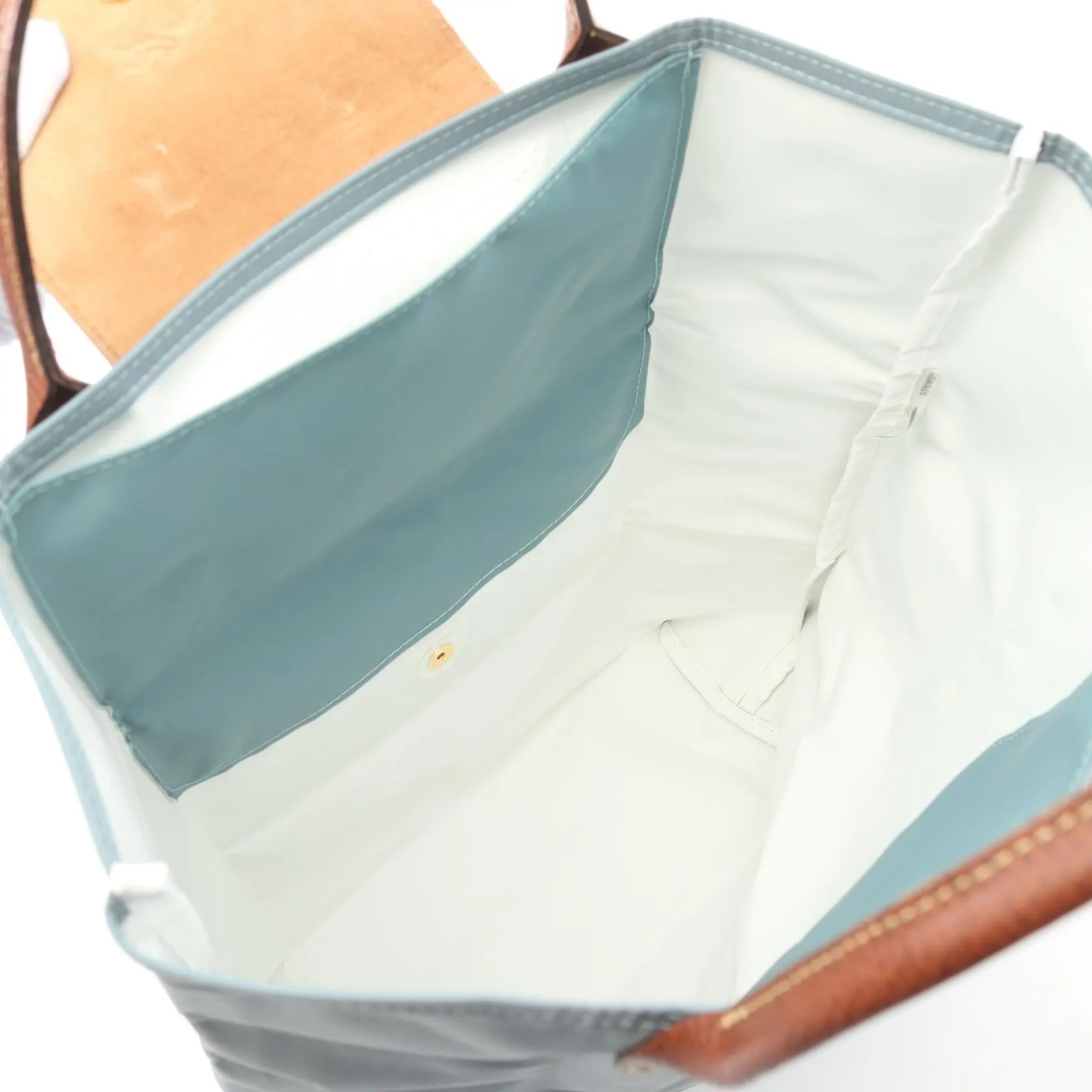 Longchamp Le Pliage Original M Tote Bag Fabric Leather