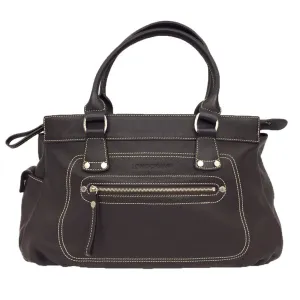 Longchamp Leather Tote Bag (Pre-Owned)