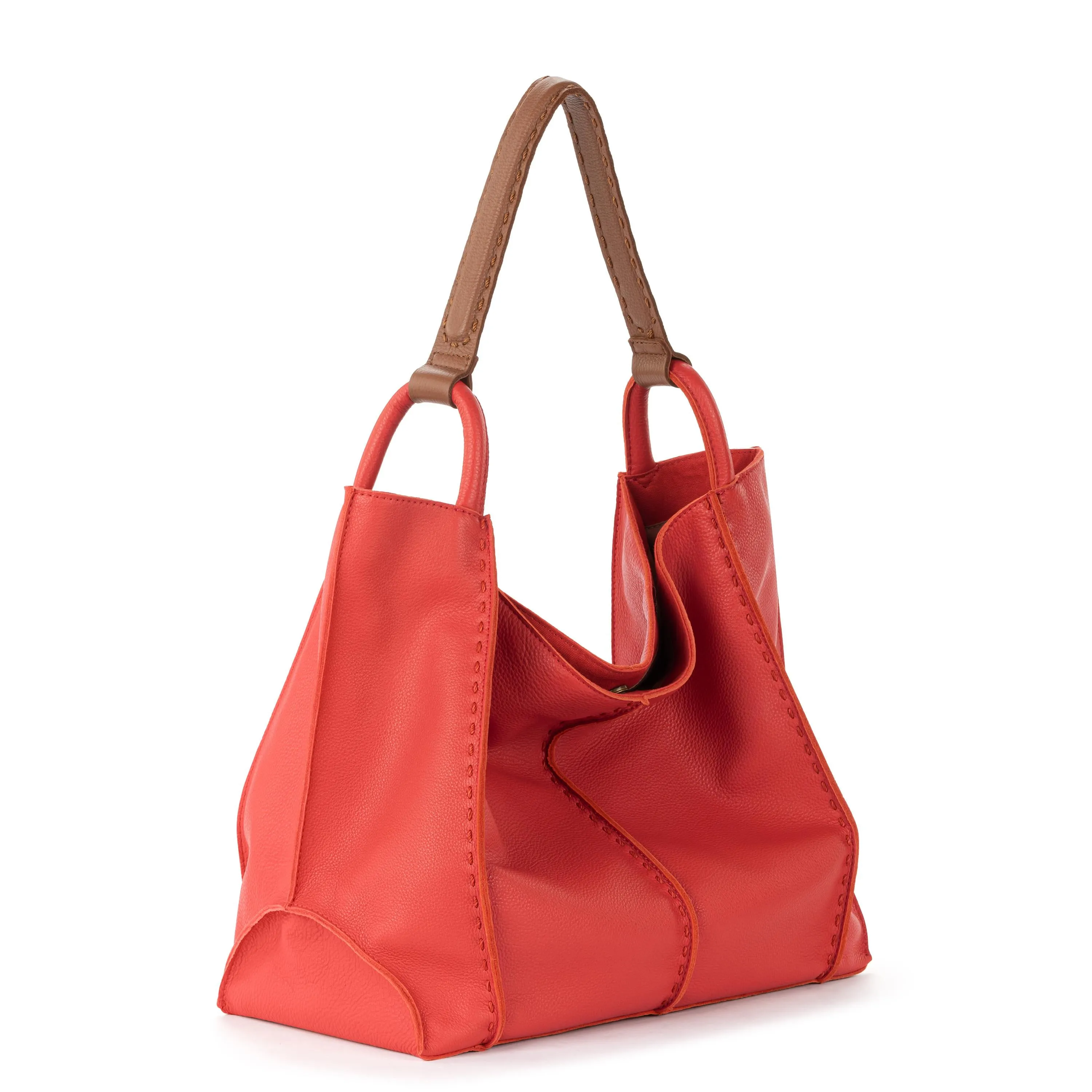 Los Feliz Large Tote - Leather - Cayenne