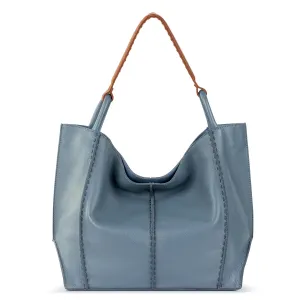Los Feliz Large Tote - Leather - Maritime