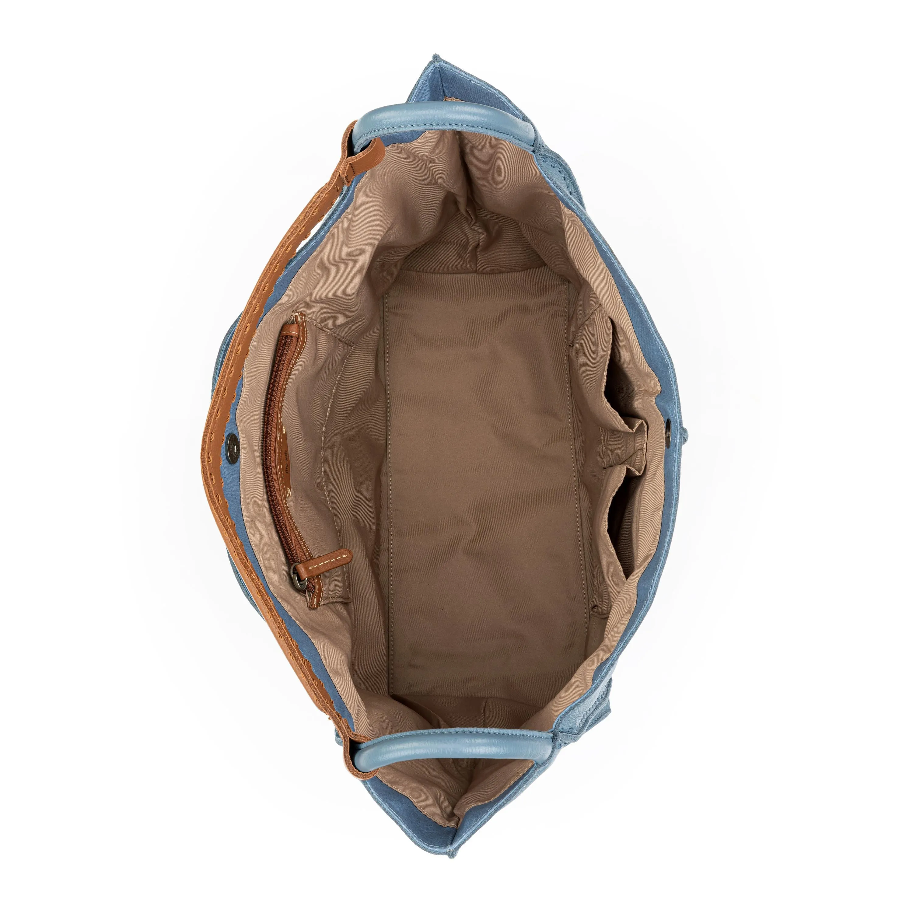 Los Feliz Large Tote - Leather - Maritime