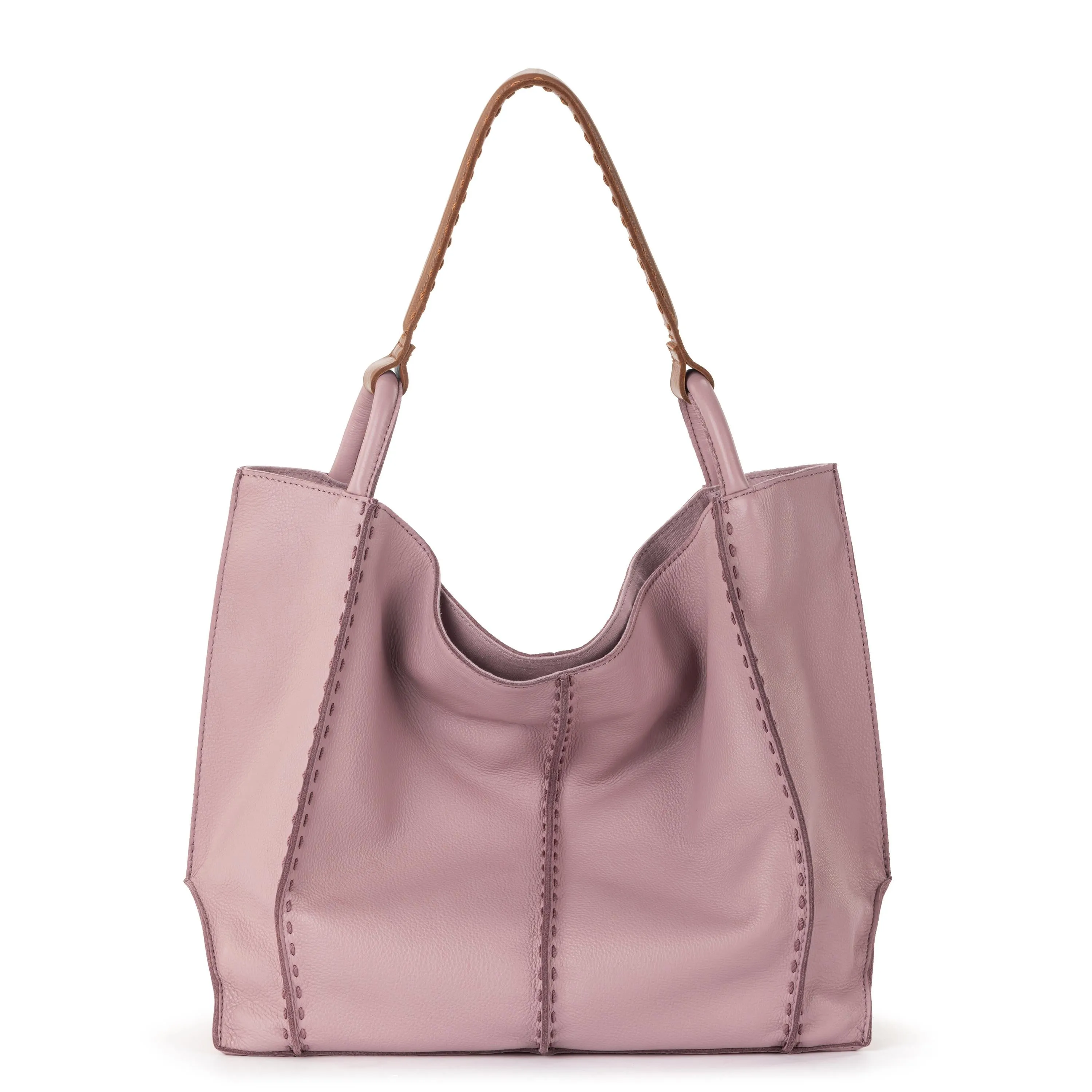 Los Feliz Large Tote - Leather - Rosewood
