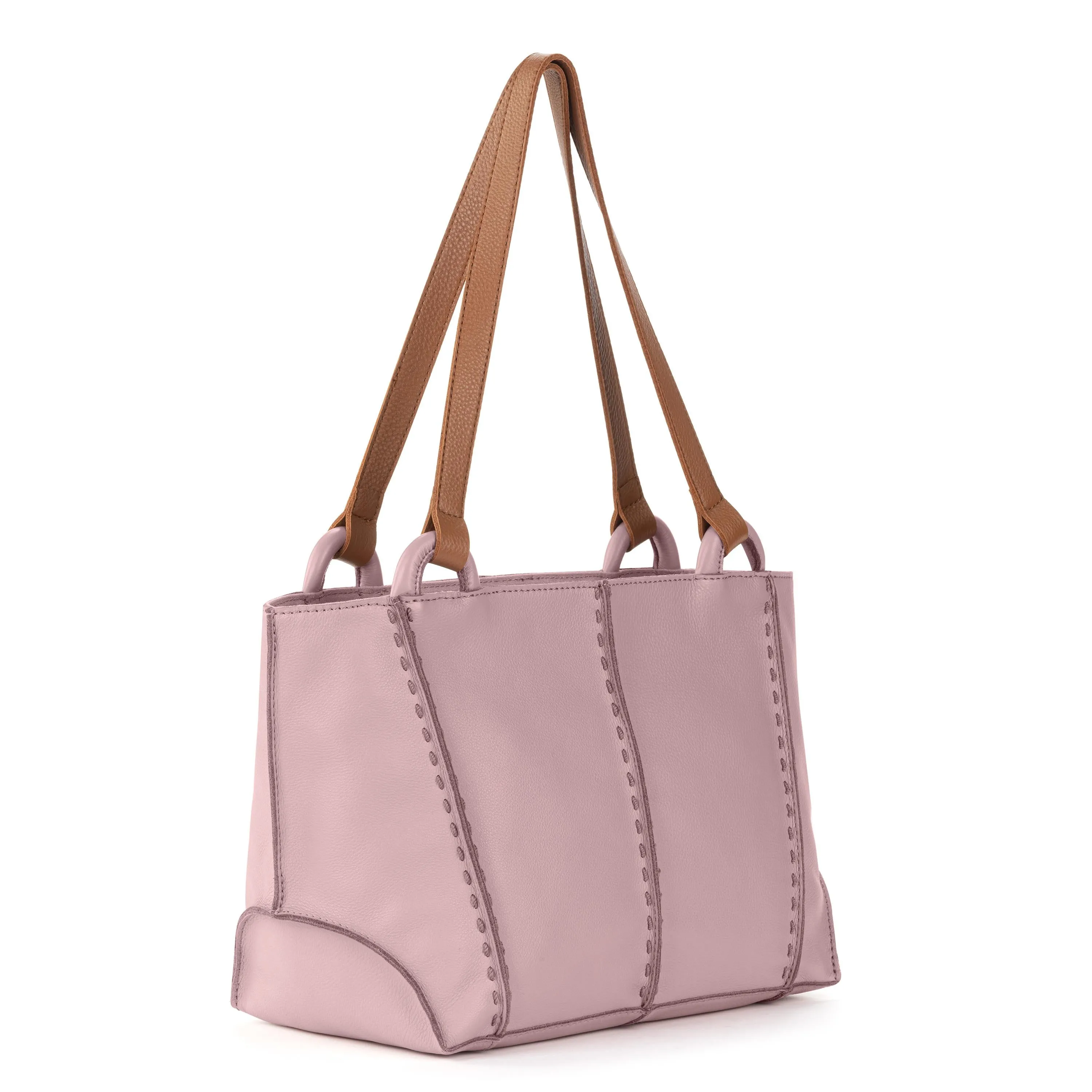 Los Feliz Satchel - Leather - Rosewood