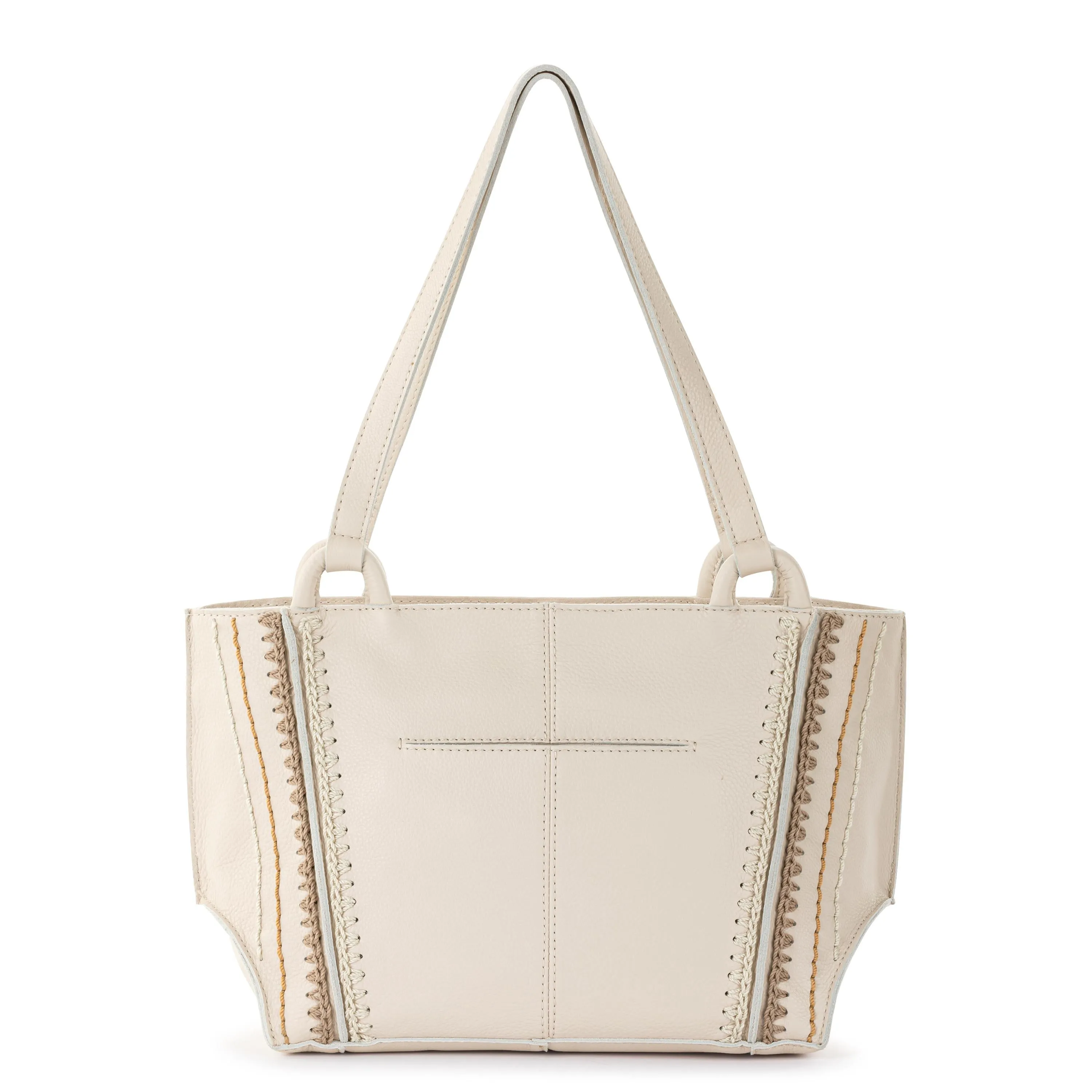 Los Feliz Satchel - Leather - Stone Neutral Seminyak