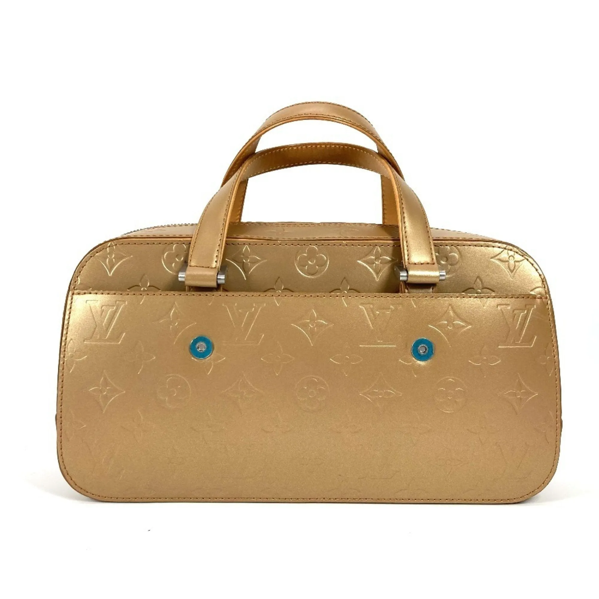 Louis Vuitton Ambre Monogram Mat Leather Handbag Tote Bag (Pre-Owned)