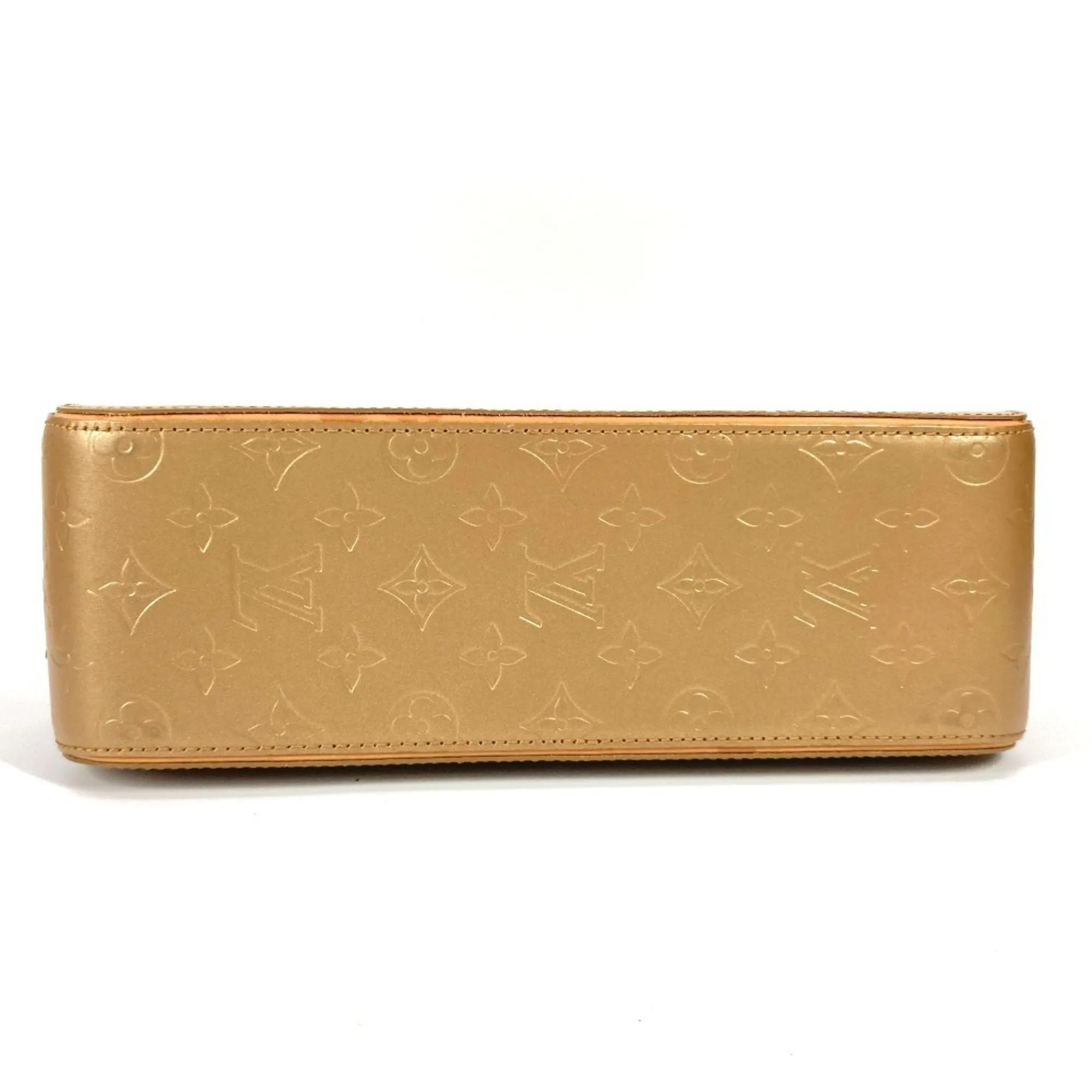 Louis Vuitton Ambre Monogram Mat Leather Handbag Tote Bag (Pre-Owned)