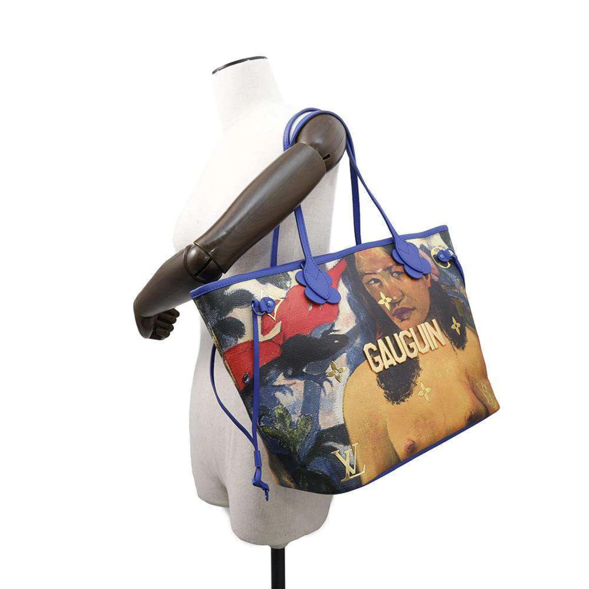 Louis Vuitton blue Monogram Tote Bag (Pre-Owned)