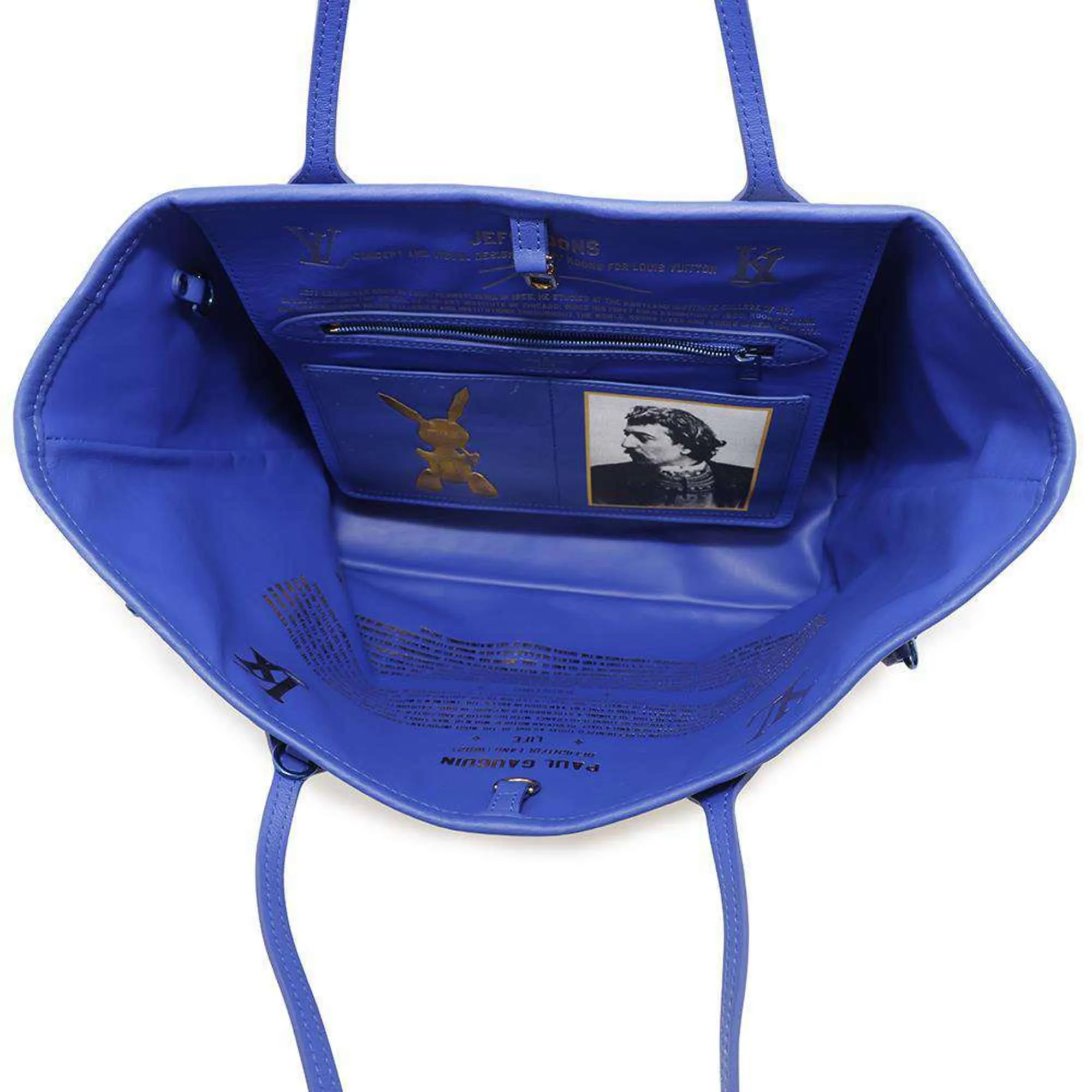 Louis Vuitton blue Monogram Tote Bag (Pre-Owned)
