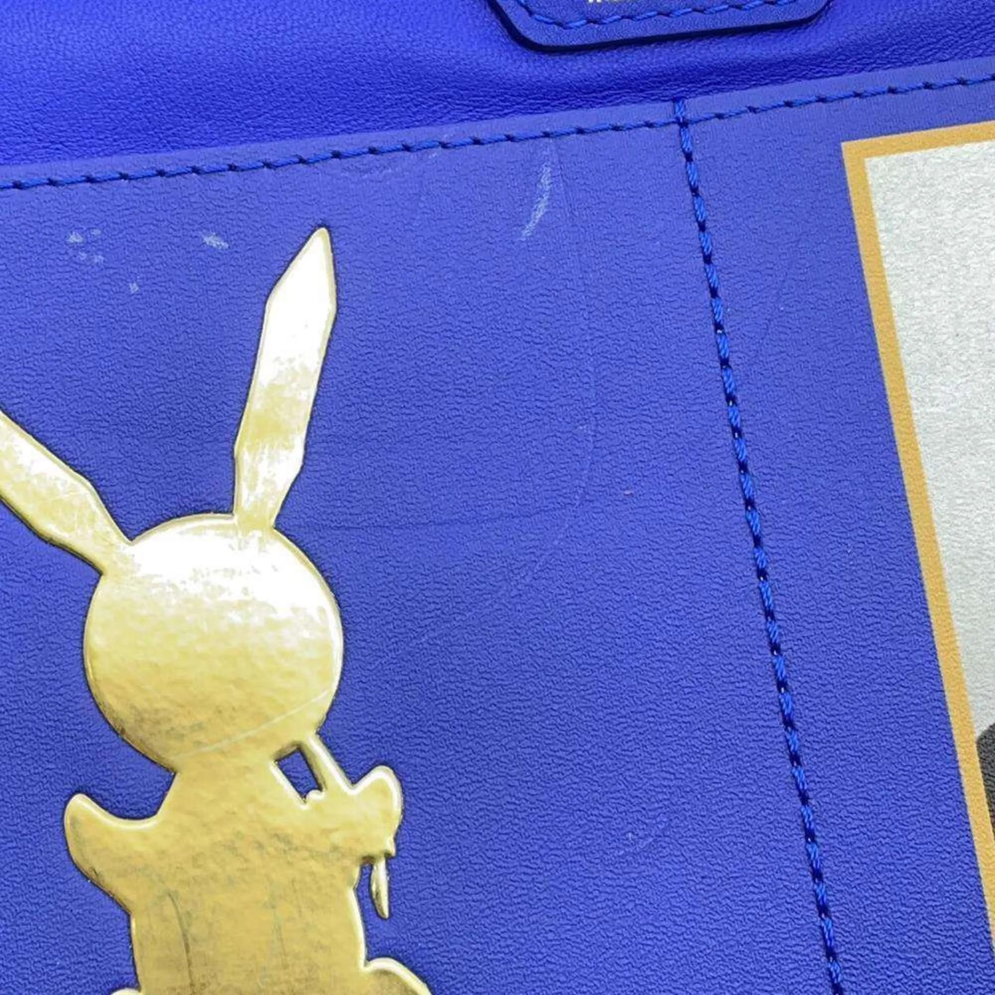 Louis Vuitton blue Monogram Tote Bag (Pre-Owned)