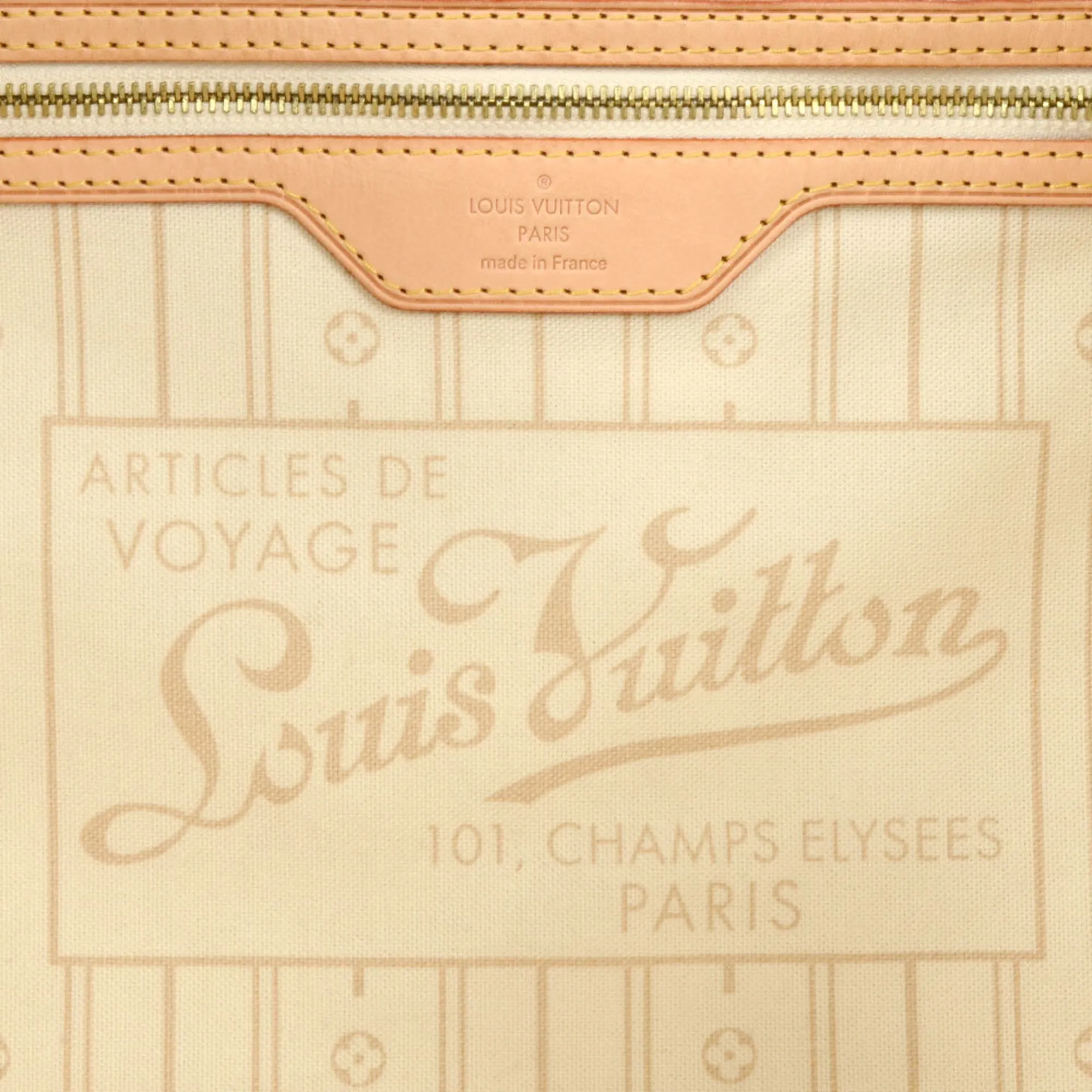Louis Vuitton Damier Azur Damier Azur Tote Bag (Pre-Owned)