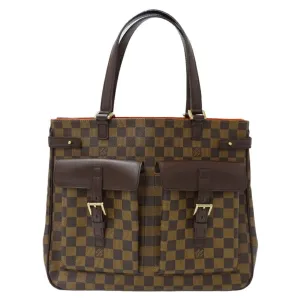 Louis Vuitton Damier Canvas Ebene Damier Canvas Tote Bag (Pre-Owned)