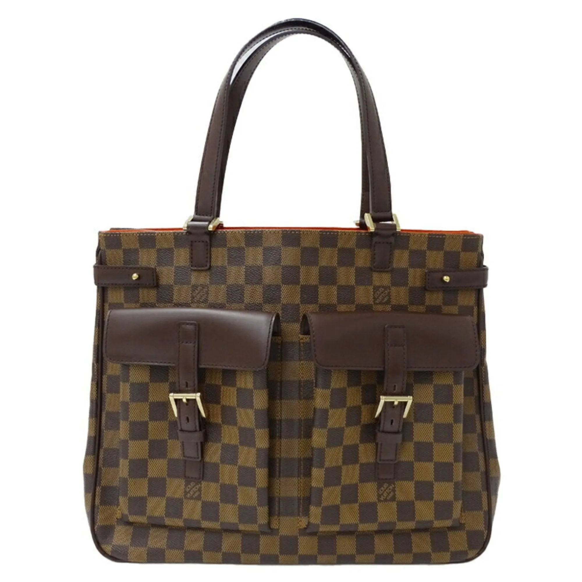 Louis Vuitton Damier Canvas Ebene Damier Canvas Tote Bag (Pre-Owned)
